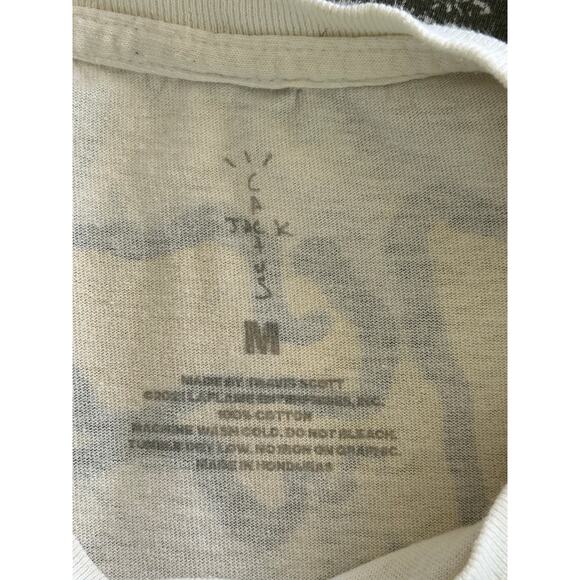 Travis Scott Cactus Jack x Kaws For Fragment Cream T Shirt Sz M - Picture 11 of 12